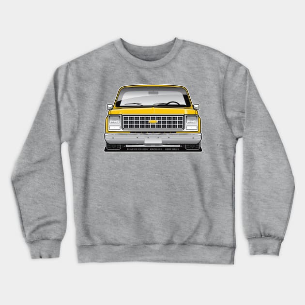 1980 Squarebody Chevrolet C10 Blazer Suburban Crewneck Sweatshirt by RBDesigns